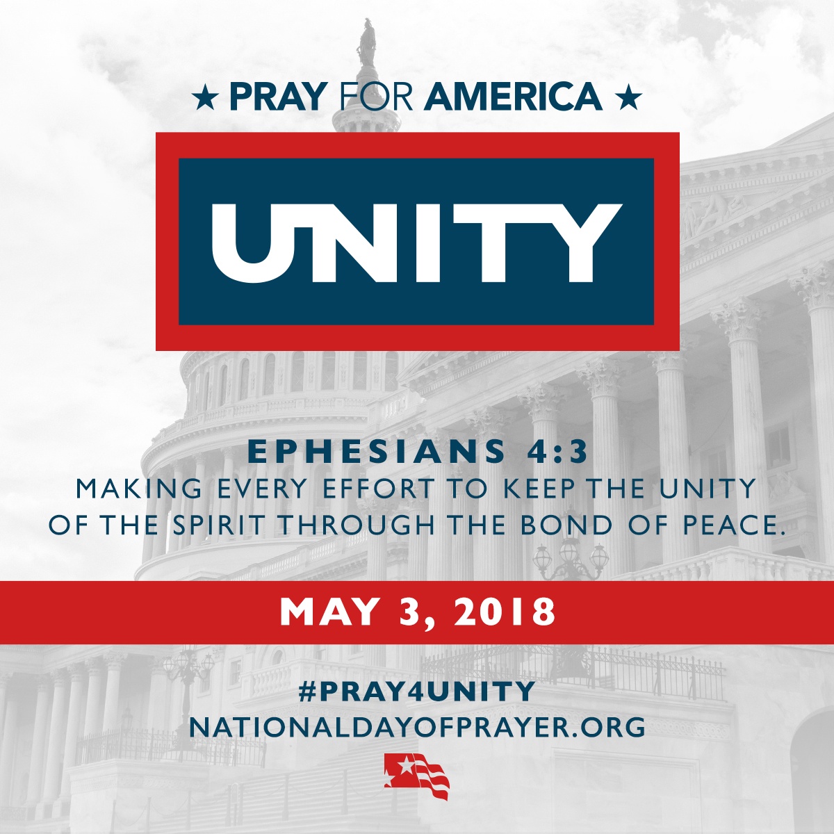 2018 Pray for Unity message